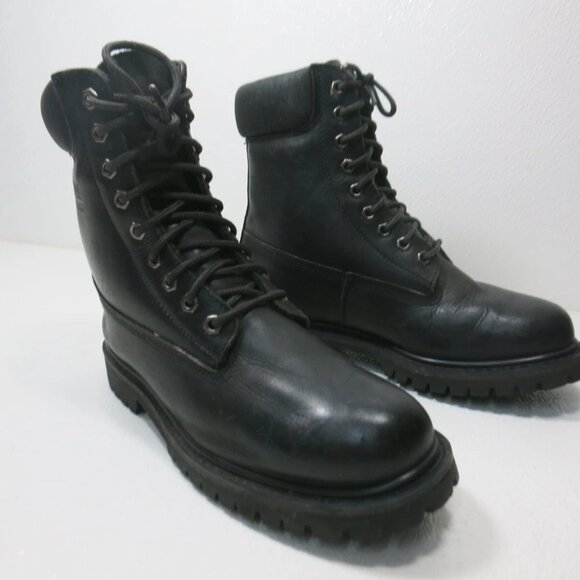 Viking Insulated Waterproof Leather Rubber Work Boots Footwear Men's Work Sz 7.5 - Picture 7 of 7